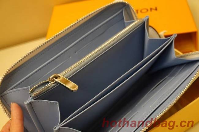 Louis Vuitton ZIPPY WALLET M80490 Gradient blue