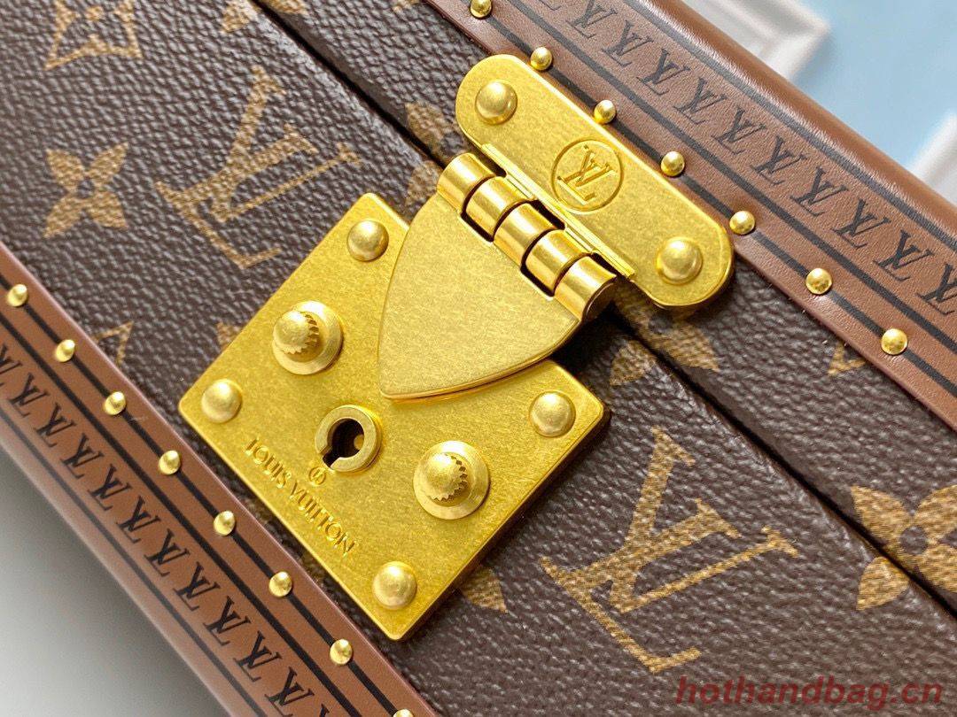 Louis Vuitton Monogram Canvas Watches Box M47641 Khaki
