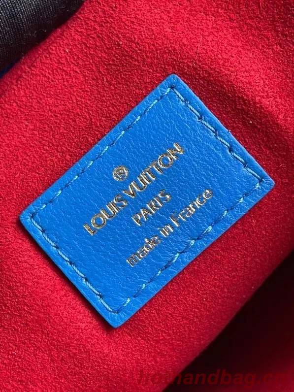 Louis Vuitton COUSSIN PM M58628 blue&red