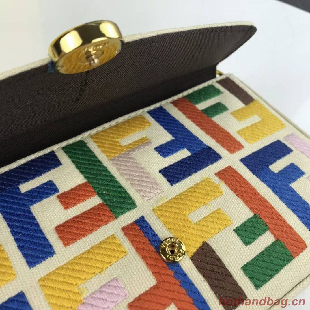 FENDI fabric bag F1230 Beige