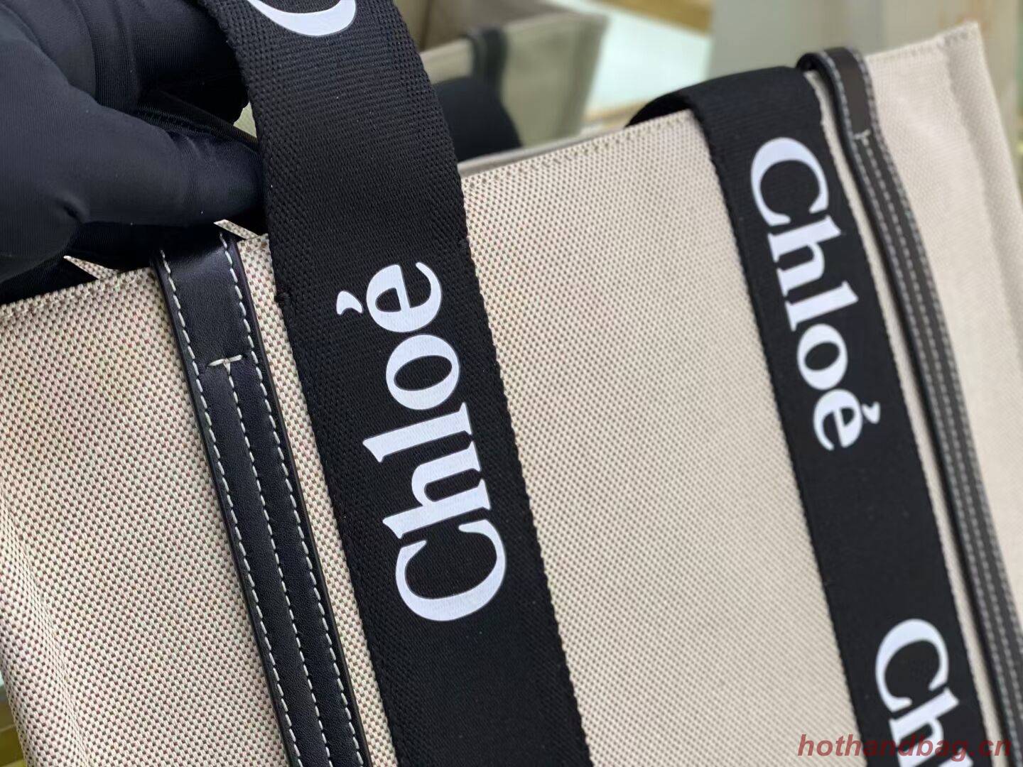 Chloe Cloth & leather 6C026 black