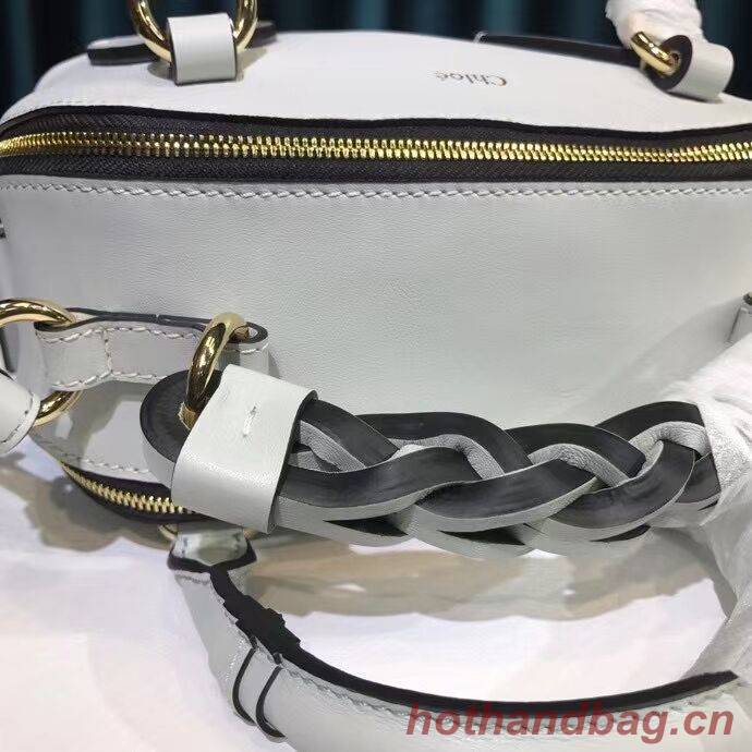 Chloe Original Calfskin Leather Bag 6C081 white