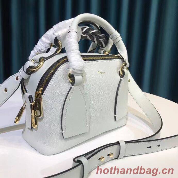 Chloe Original Calfskin Leather Bag 6C081 white