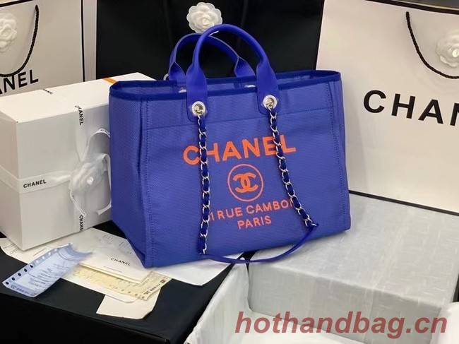 Chanel Original large shopping bag 66941 blue