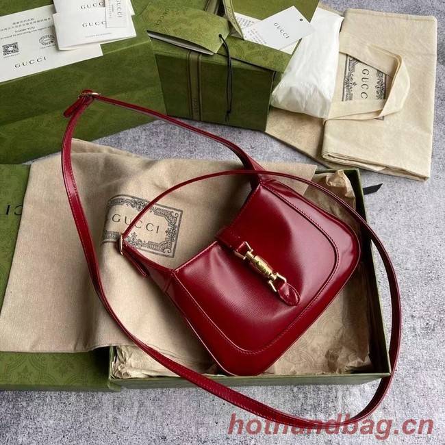 Gucci Jackie 1961 mini hobo bag 637091 red