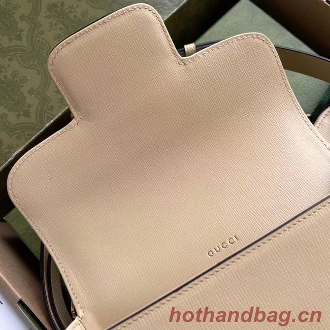 Gucci Horsebit 1955 mini bag 658574 Beige