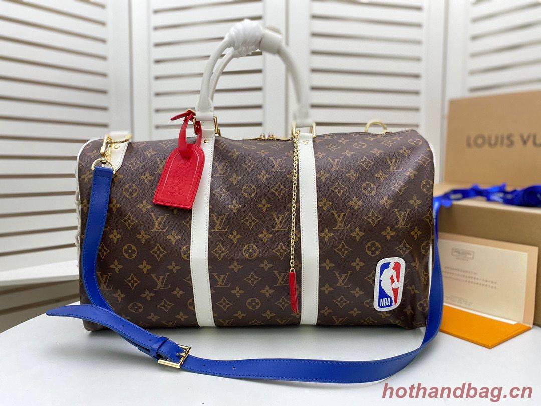 Louis Vuitton KEEPALL BANDOULIERE M41416 M41414 Brown