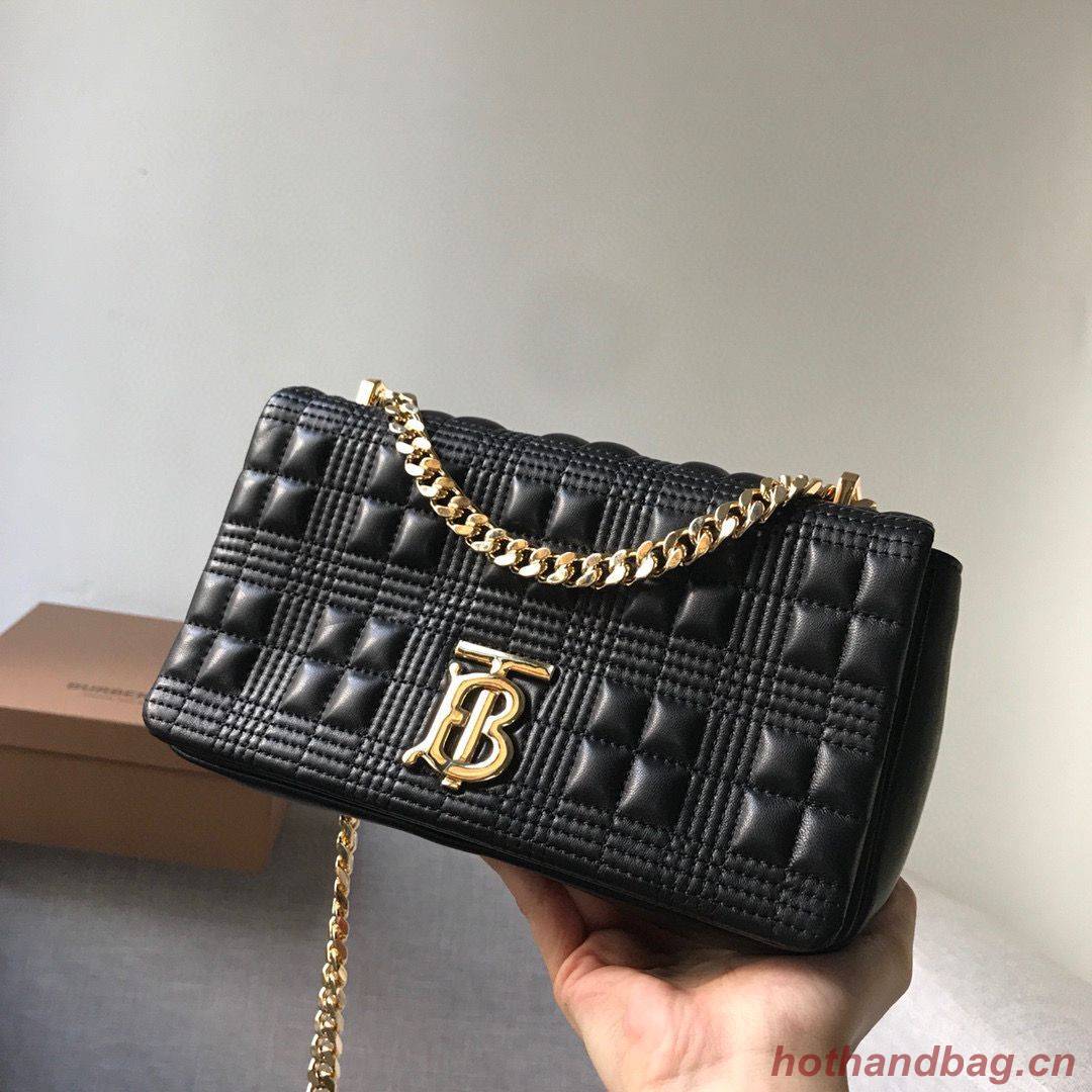 BurBerry Leather Shoulder Bag 7462 Black