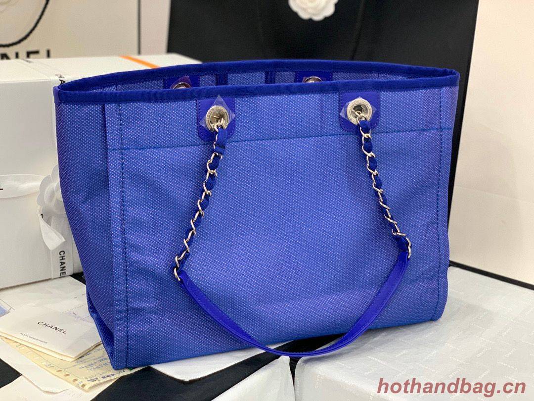 Chanel Original Medium Shopping Bag 67001 Blue