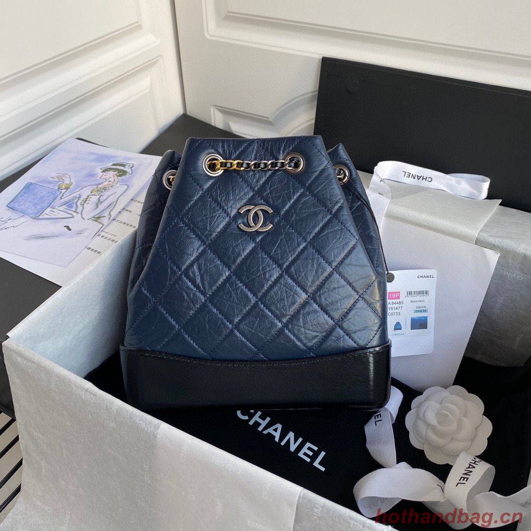 Chanel gabrielle small backpack A94485 blue