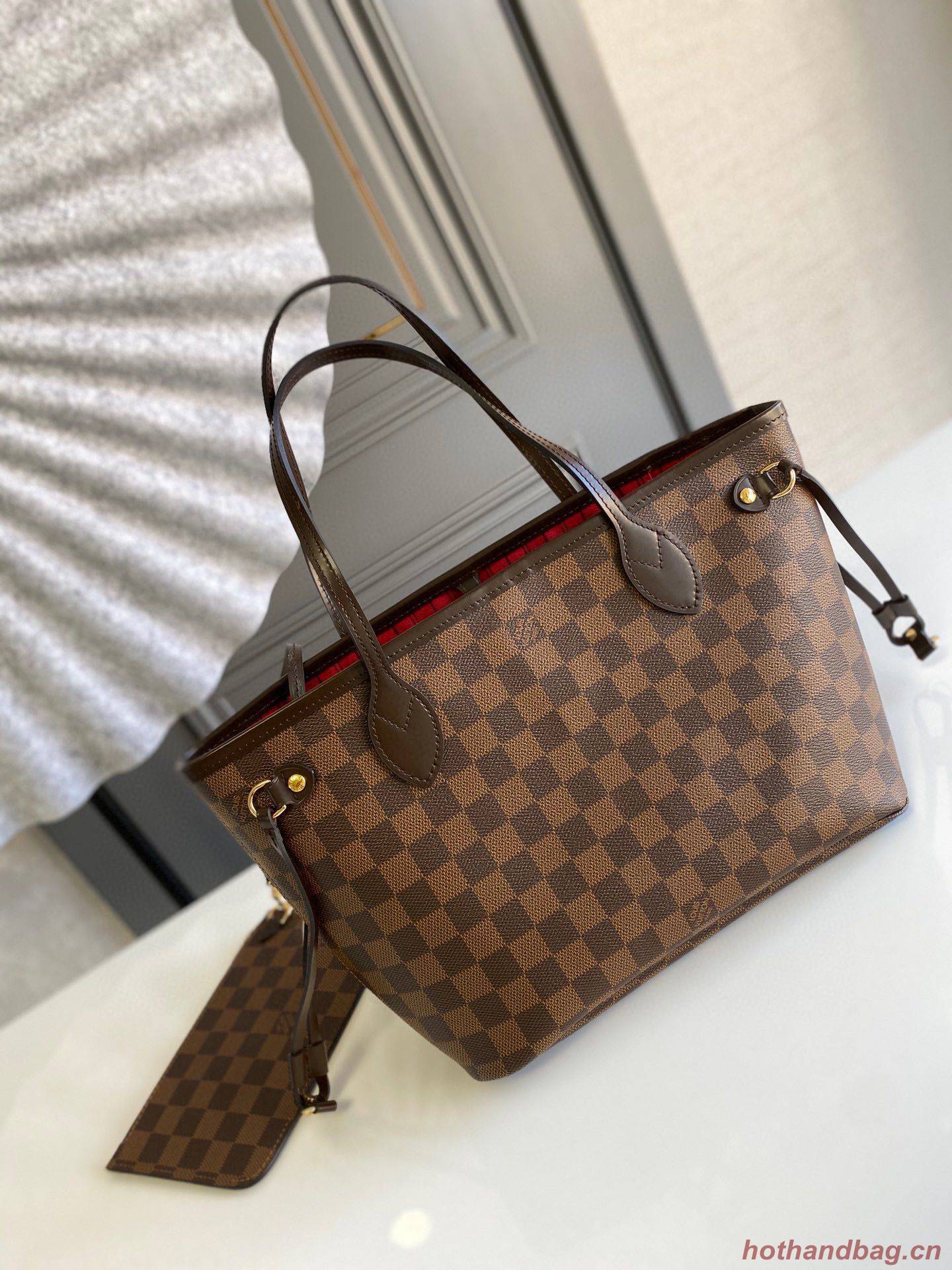 Louis Vuitton Damier Ebene Canvas Neverfull Small N41359