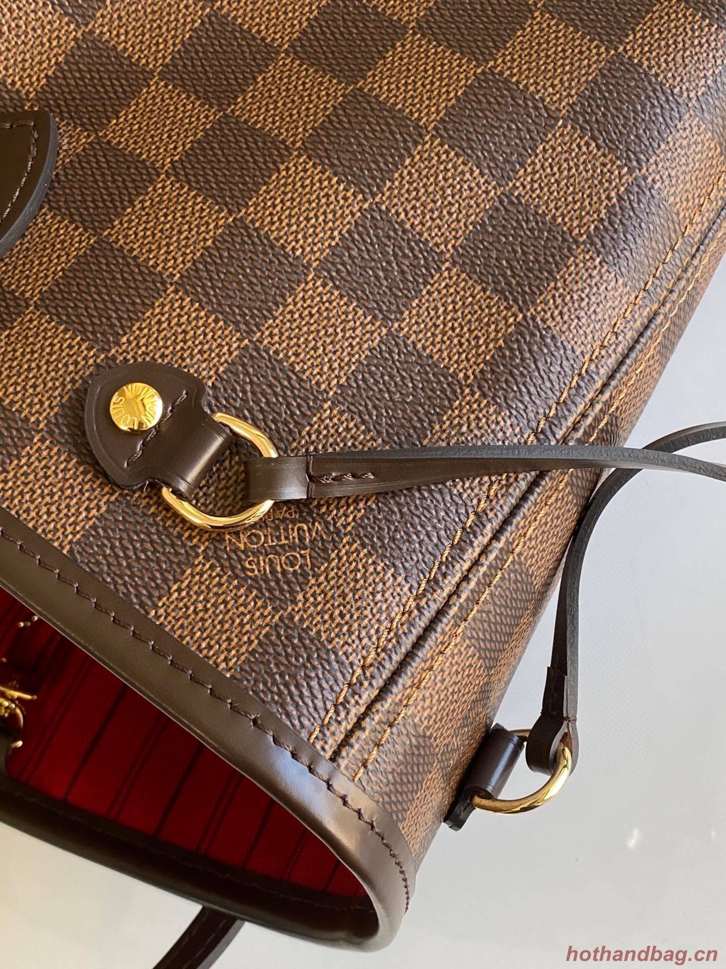 Louis Vuitton Damier Ebene Canvas Neverfull Small N41359