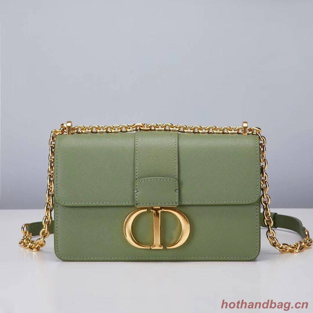 DIOR 30 MONTAIGNE BAG Box Calfskin M9203UM Matcha green