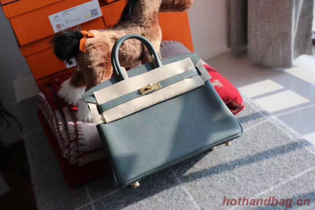 Hermes Birkin Bag Original Leather 35CM 17825 Almond Green