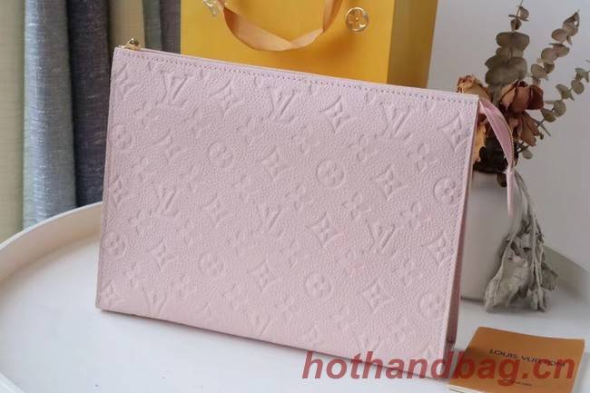 Louis Vuitton Monogram Empreinte POCHETTE VOYAGE MM M41058 pink