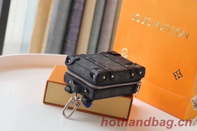 Louis Vuitton KIRIGAMI POUCH BAG CHARM AND KEY HOLDER M80221 black