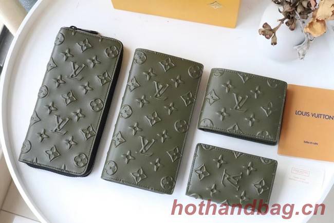 Louis Vuitton BRAZZA WALLET M62900 Khaki