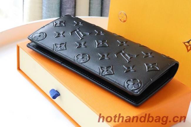 Louis Vuitton BRAZZA WALLET M62900 black