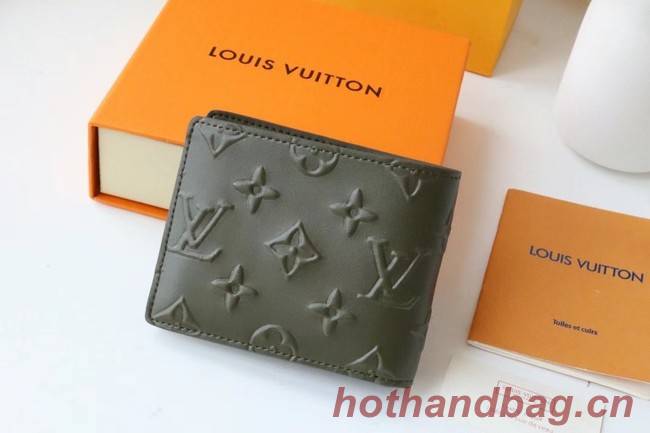 Louis Vuitton ORGANIZER SLENDER WALLET M60332 Khaki