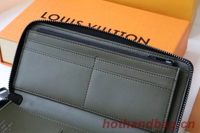 Louis Vuitton ZIPPY WALLET VERTICAL M62902 Khaki