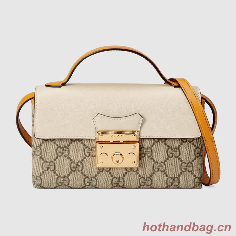 Gucci Padlock mini bag 652683 white