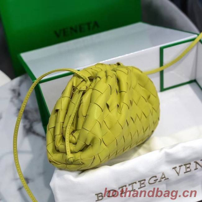 Bottega Veneta MINI POUCH 585852 Lemon