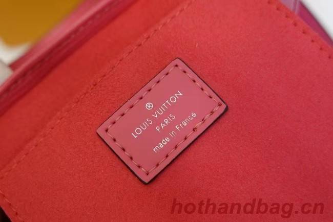 Louis Vuitton PETIT SAC PLAT M80168 Pondichery Pink