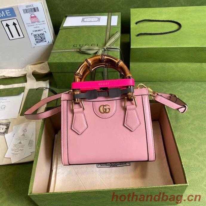 Gucci Diana mini tote bag 655661 pink