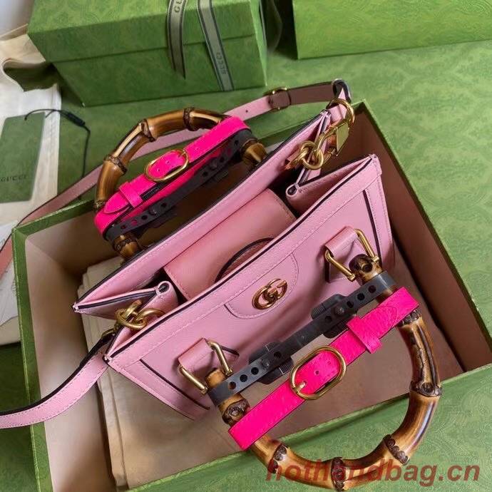 Gucci Diana mini tote bag 655661 pink