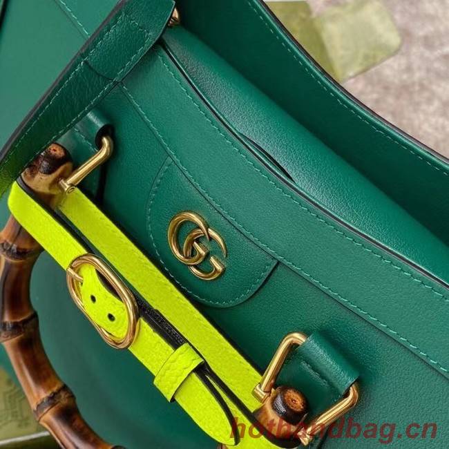 Gucci Diana small tote bag 660195 Emerald