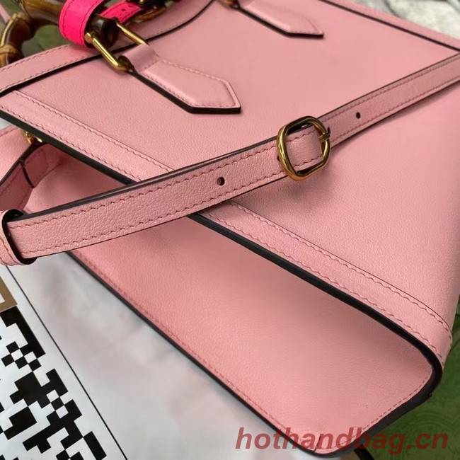 Gucci Diana small tote bag 660195 pink