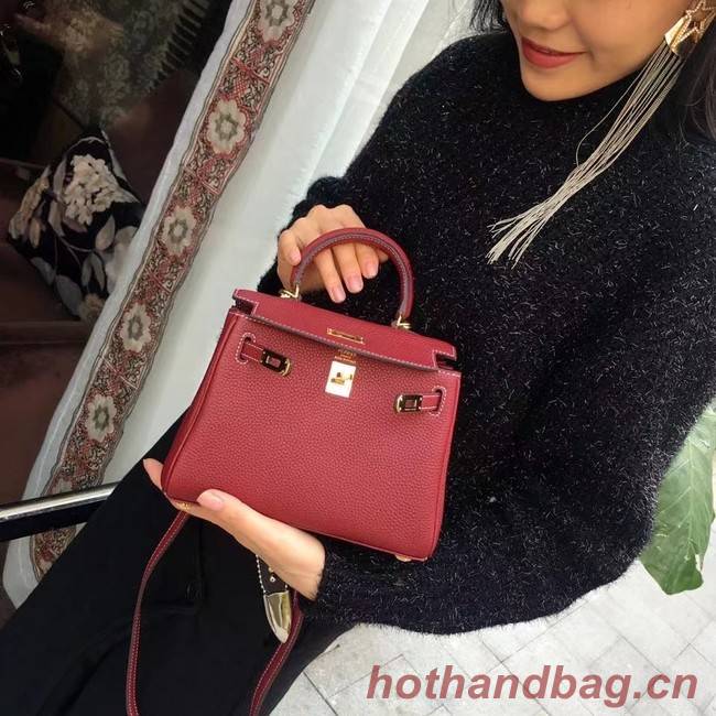 Hermes Birkin Togo Leather 22590 Burgundy