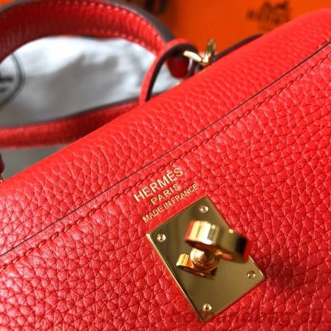 Hermes Birkin Togo Leather 22590 red