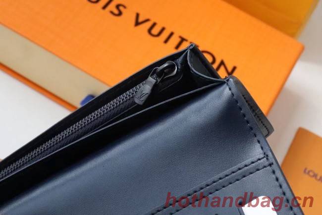 Louis Vuitton BRAZZA WALLET M62900 Navy Blue