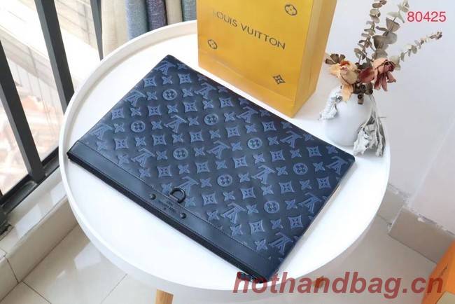 Louis Vuitton DISCOVERY POCHETTE GM M80425 Navy Blue