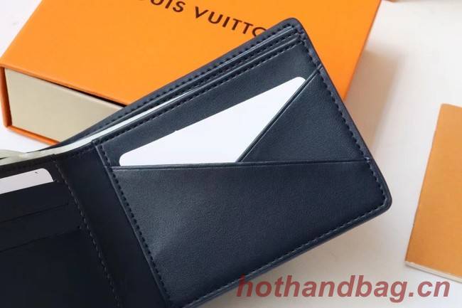 Louis Vuitton MULTIPLE WALLET M70422 Navy Blue