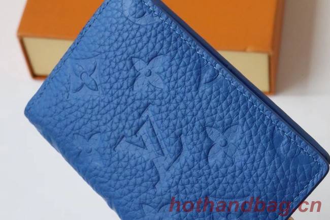 Louis Vuitton POCKET ORGANIZER M80585 blue