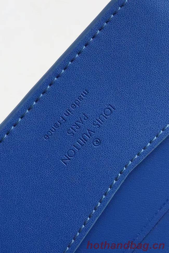 Louis Vuitton SLENDER WALLET M80590 blue