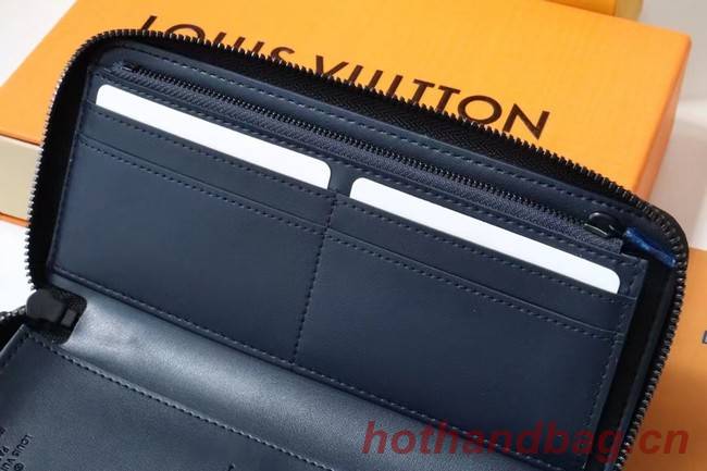 Louis Vuitton ZIPPY WALLET VERTICAL M62295 Navy Blue