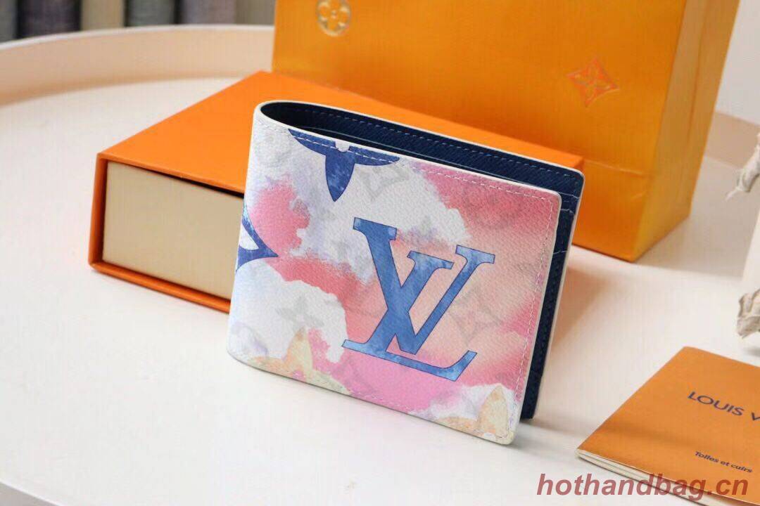 Louis Vuitton SLENDER WALLET M80590 Watercolor