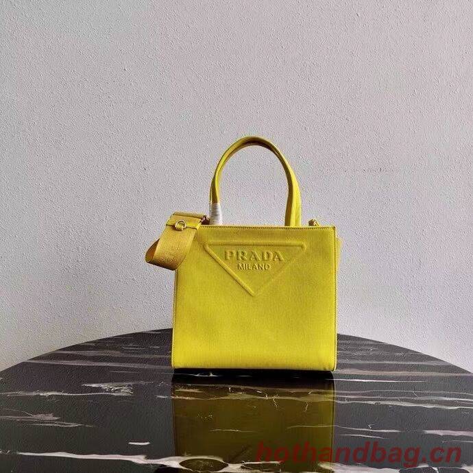 Prada Drill tote bag 1BG382 yellow