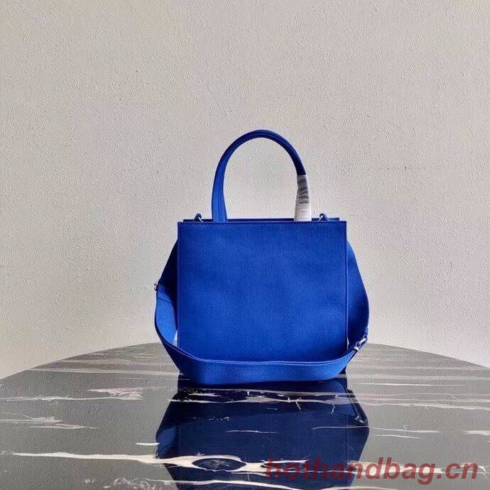 Prada Drill tote bag 1BG382 blue