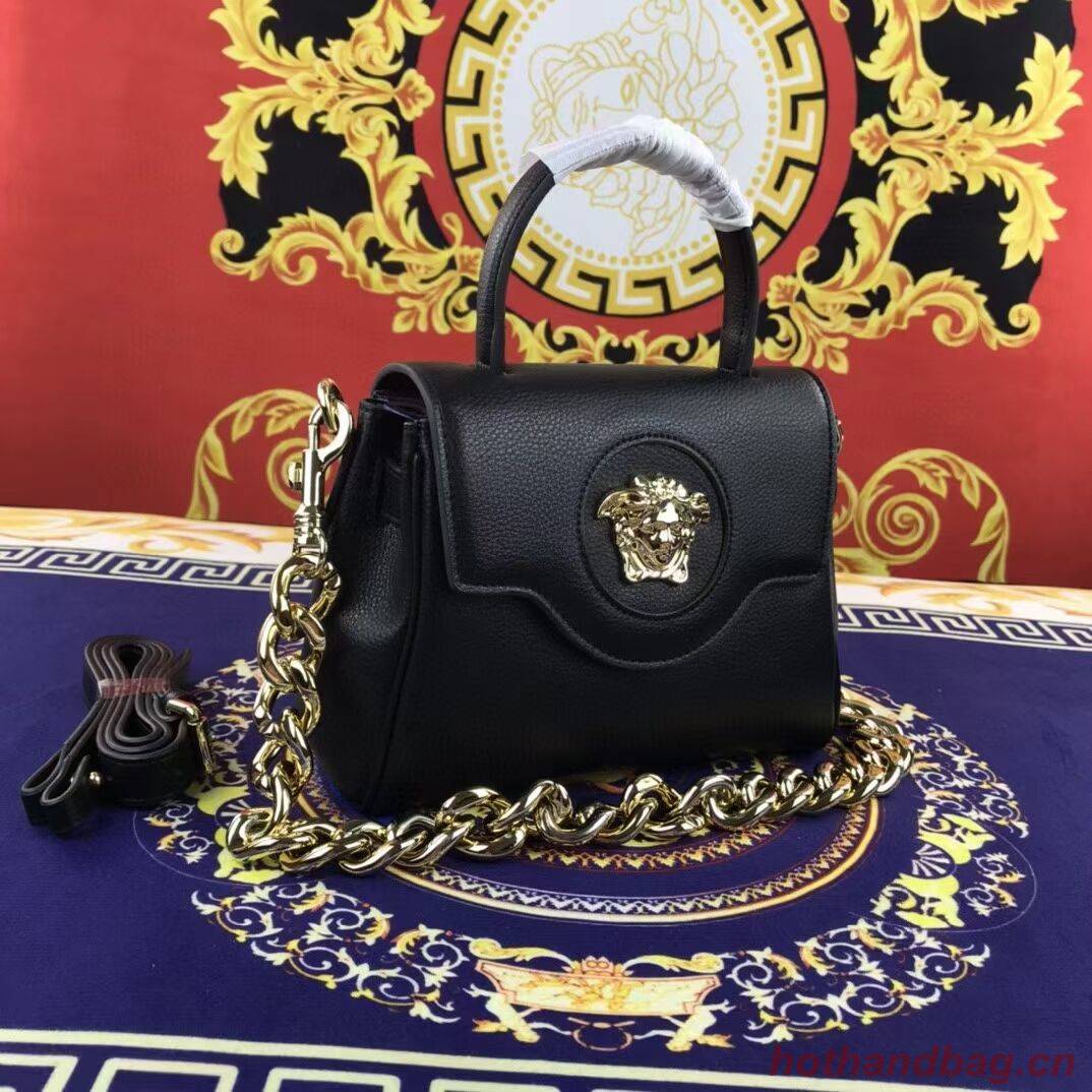 Versace Original Calfskin Leather Bag FS1040 black