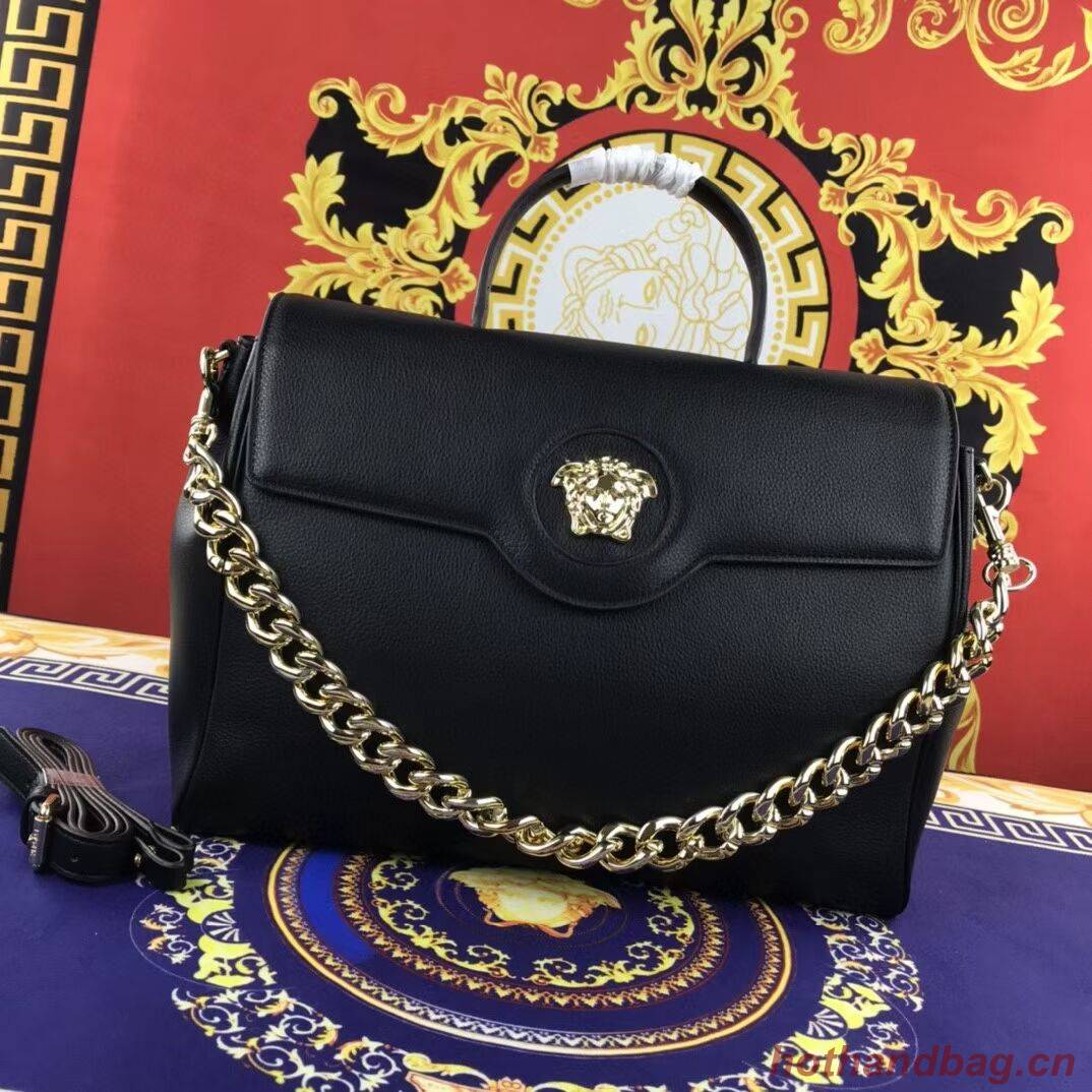 Versace Original large Calfskin Leather Bag FS1042 black