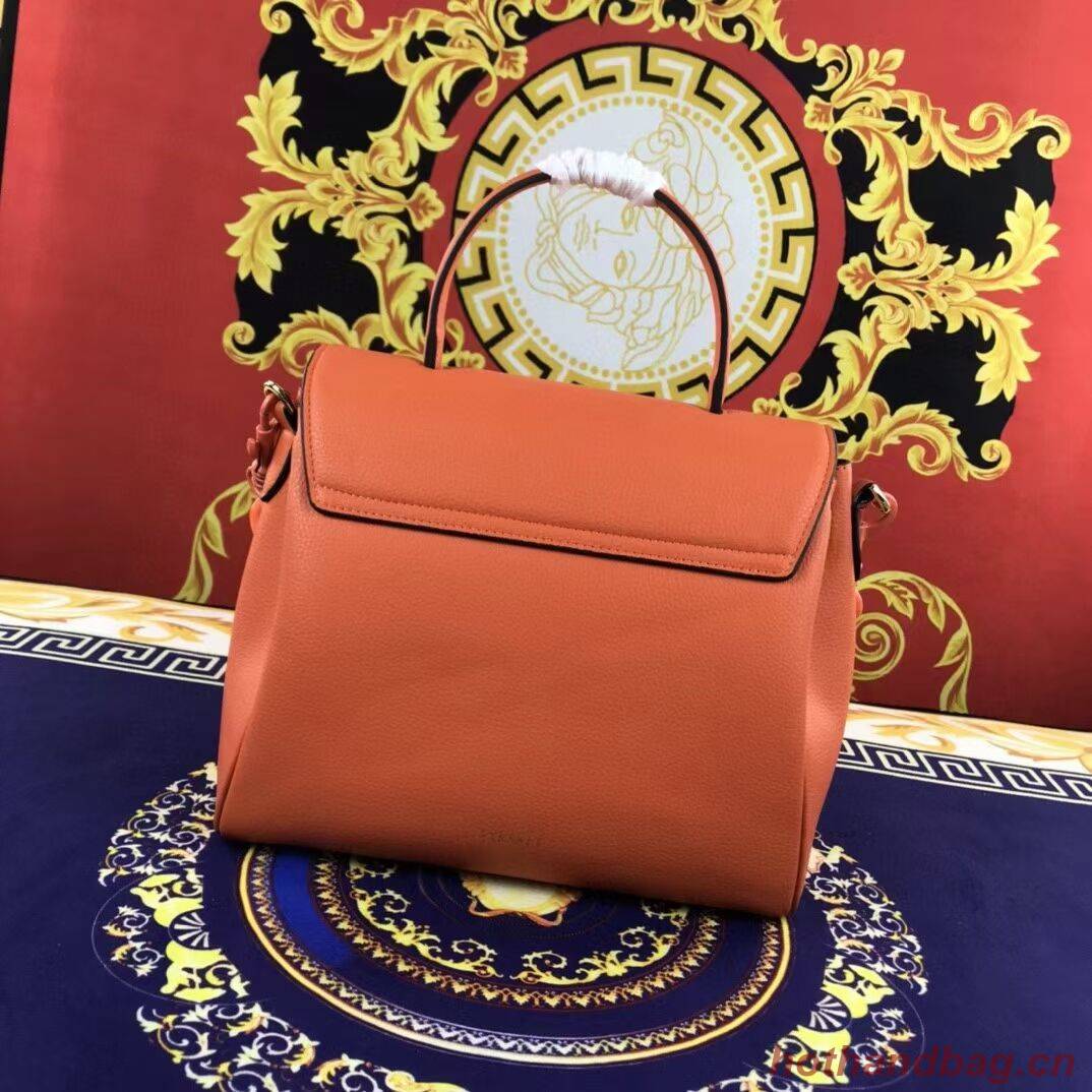 Versace Original medium Calfskin Leather Bag FS1041 orange