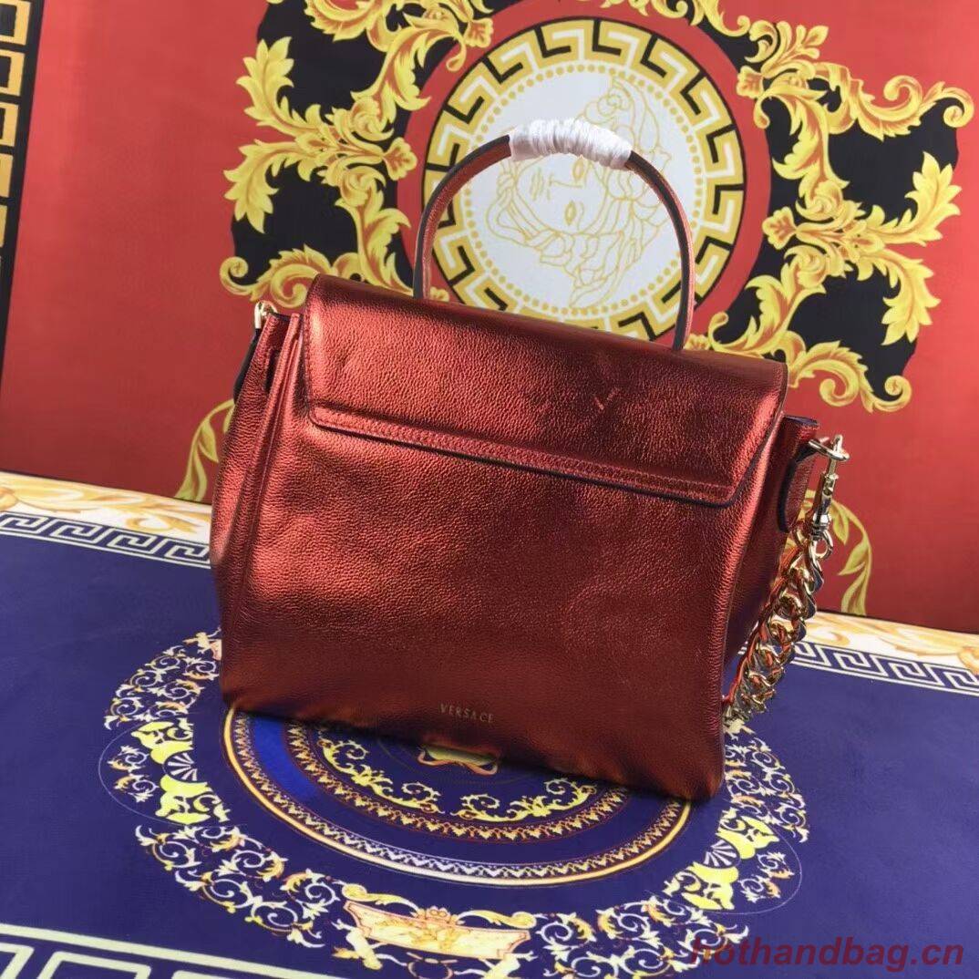 Versace Original medium Calfskin Leather Bag FS1041 red