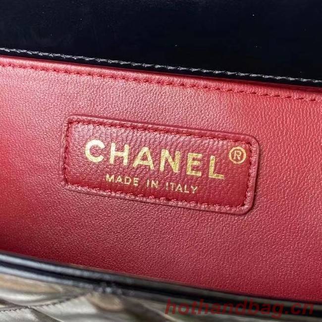 Chanel Flap Shoulder Bag Original leather AS2649 black