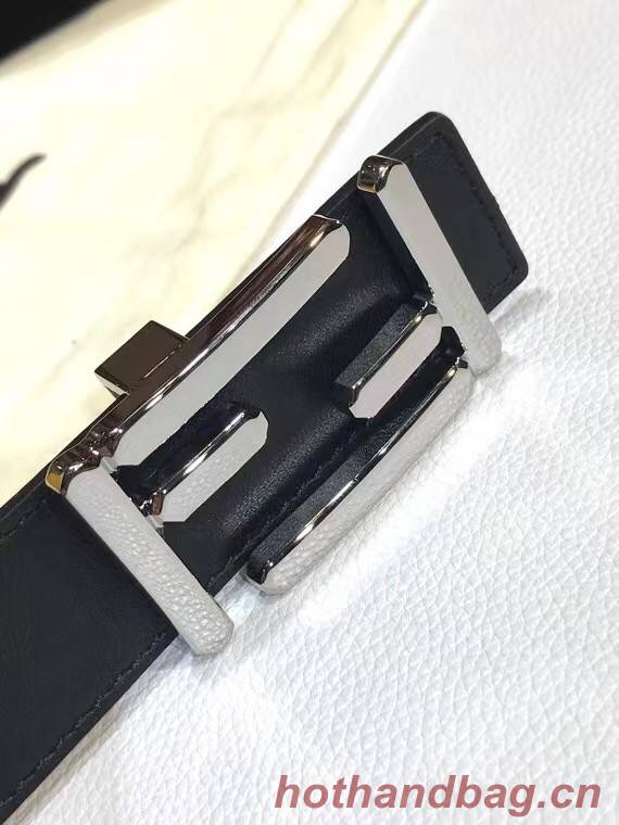 Fendi Leather Belt F2371 30mm