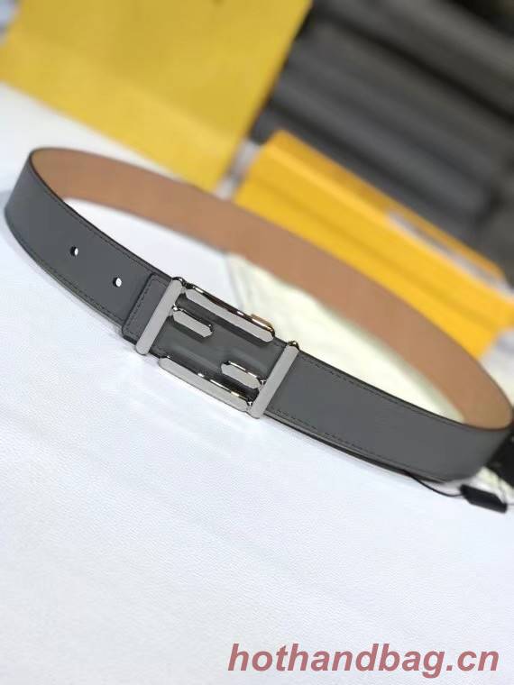 Fendi Leather Belt F2375 30mm