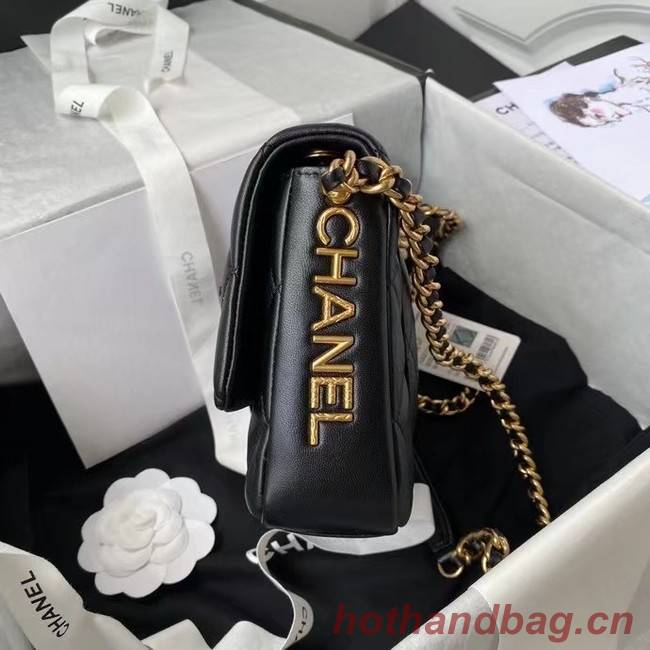 Chanel Flap Shoulder Bag Original leather AS2734 black